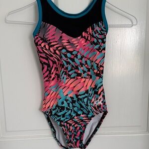 GK Black and Pink Kids Bodysuit